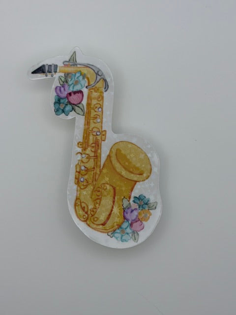 Sax Holo Star Sticker