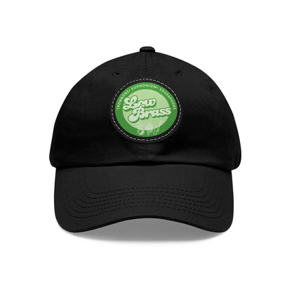 Low Brass Leather Patch Dad Hat