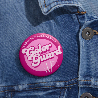 Color Guard Pin Button