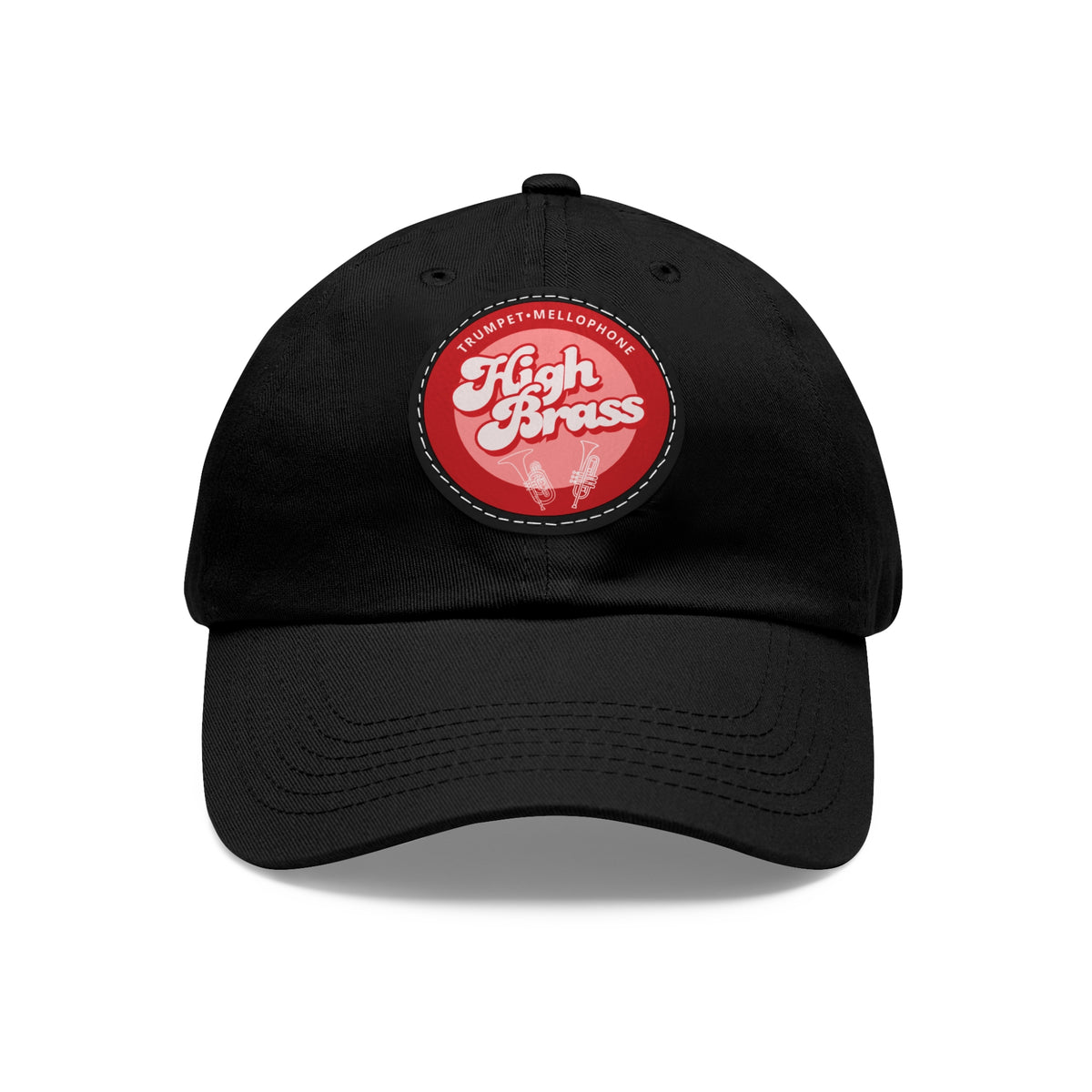 High Brass Leather Patch Dad Hat