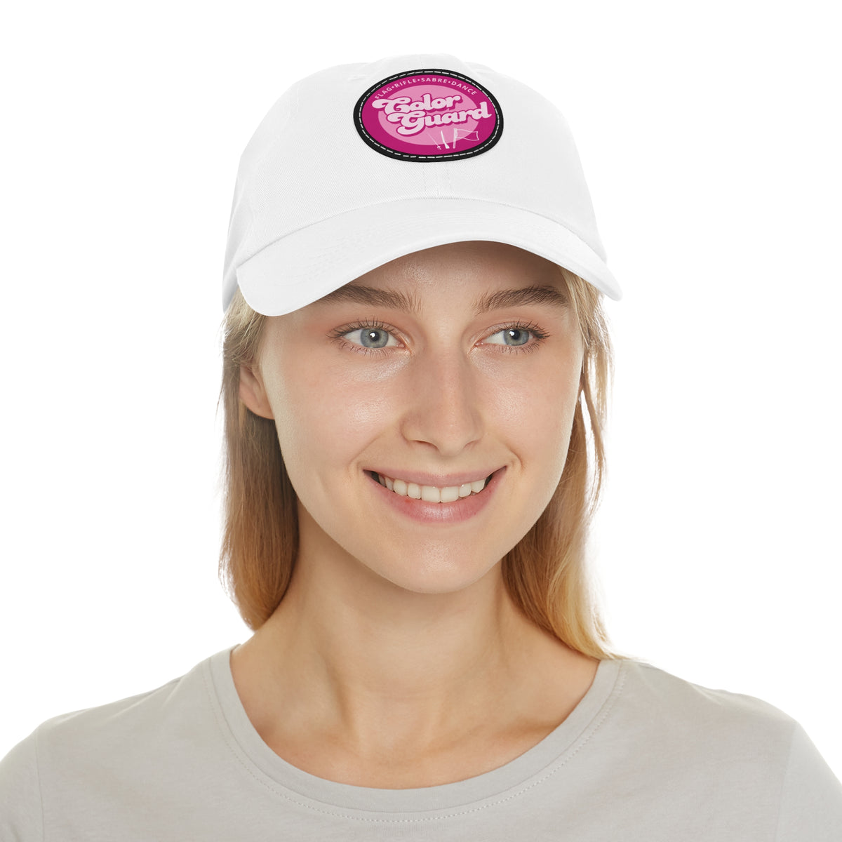 Color Guard Leather Patch Dad Hat