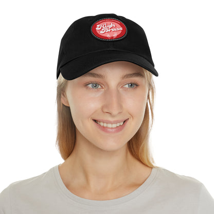 High Brass Leather Patch Dad Hat