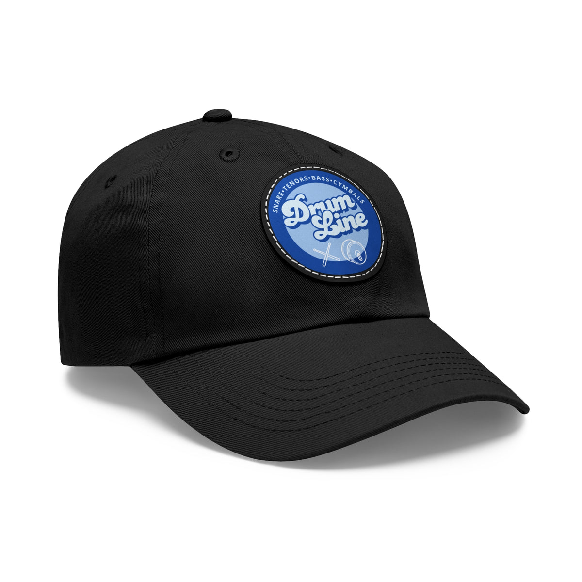 Drum Line Leather Patch Dad Hat