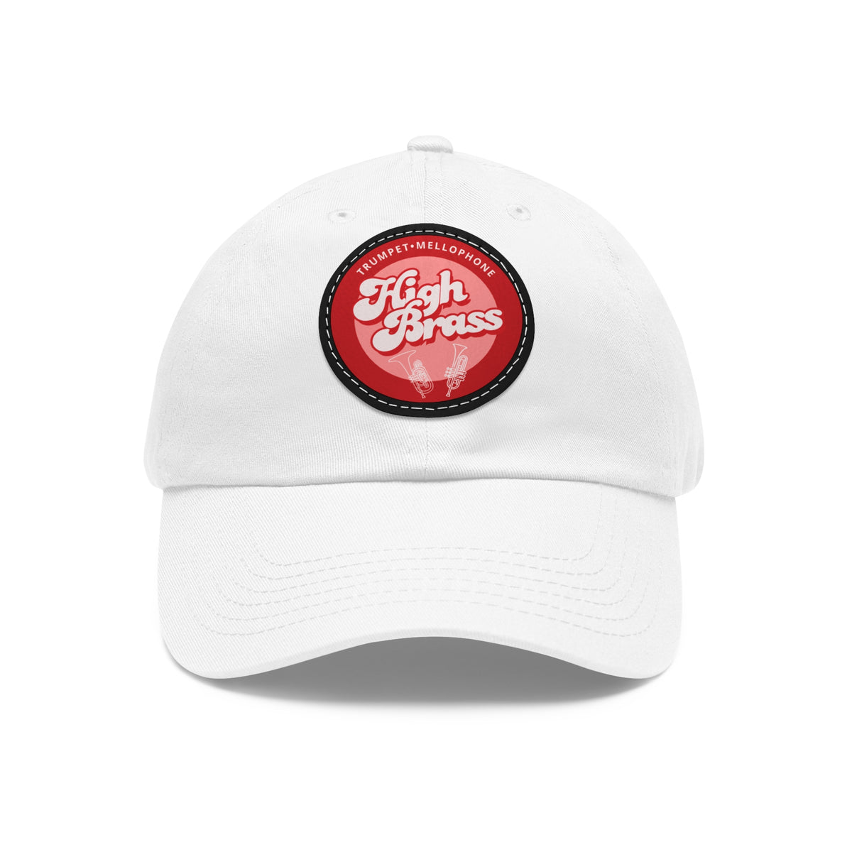 High Brass Leather Patch Dad Hat