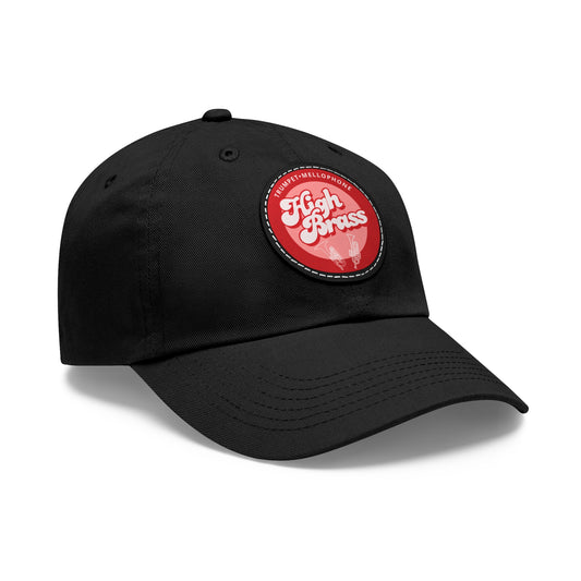 High Brass Leather Patch Dad Hat