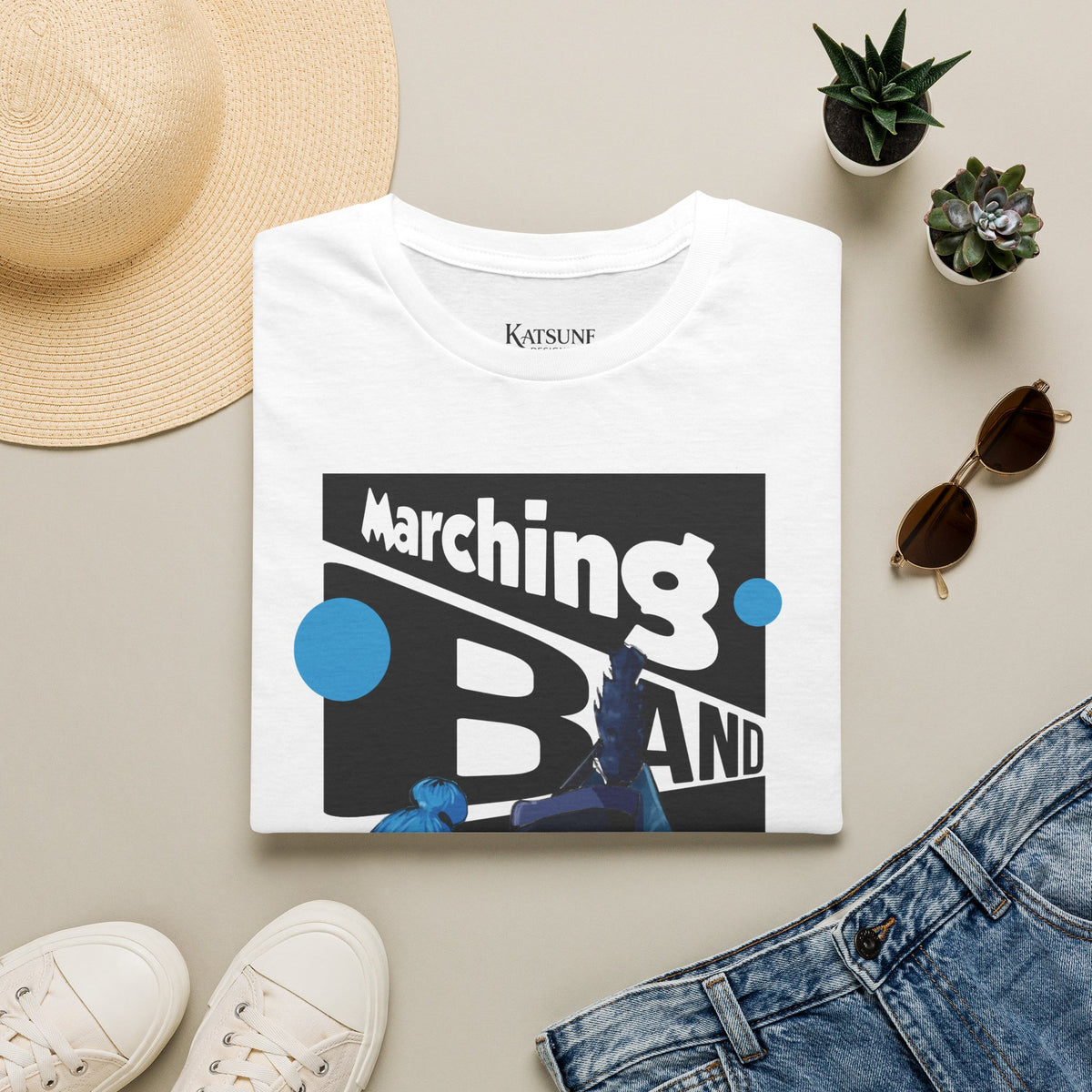 Marching Band Graphic T-Shirt