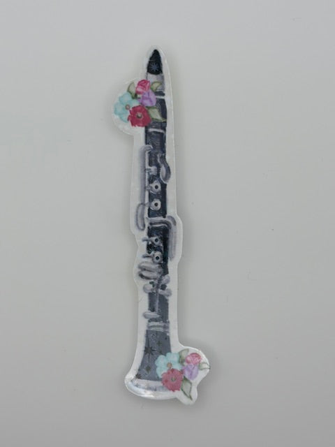 Clarinet Holo Star Sticker