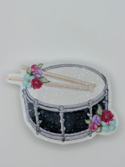 Snare Drum Holo Star Sticker
