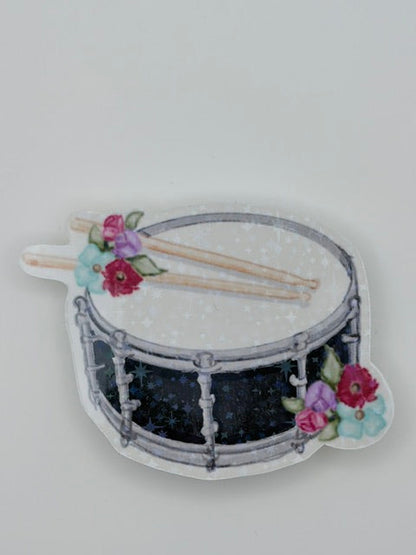 Snare Drum Holo Star Sticker