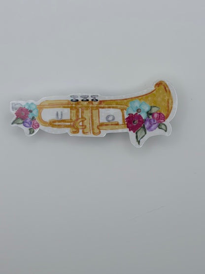 Trumpet Holo Star Sticker