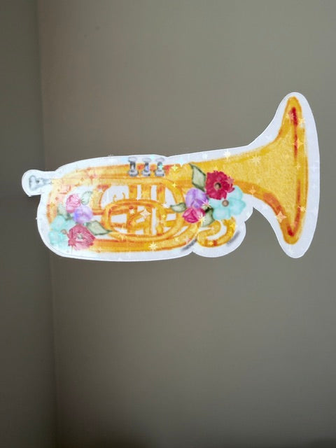 Mellophone Holo Star Sticker